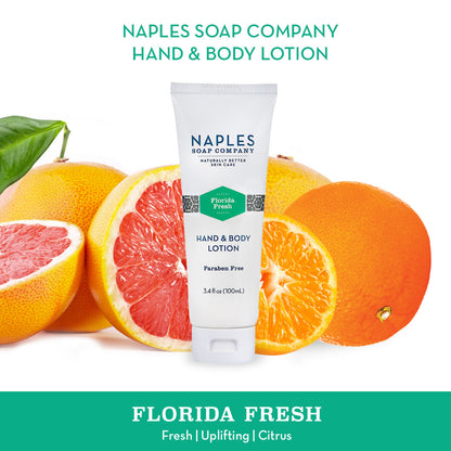 Florida Fresh Hand & Body Lotion 3.4 oz Description