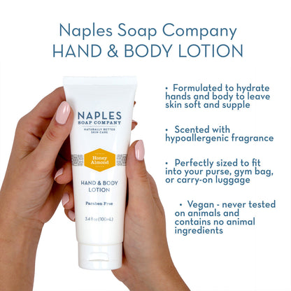 Honey Almond Hand & Body Lotion 3.4 oz Key Benefits