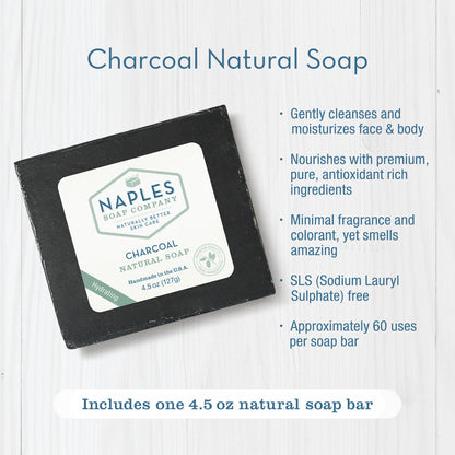 Charcoal Natural Soap Key Benefits