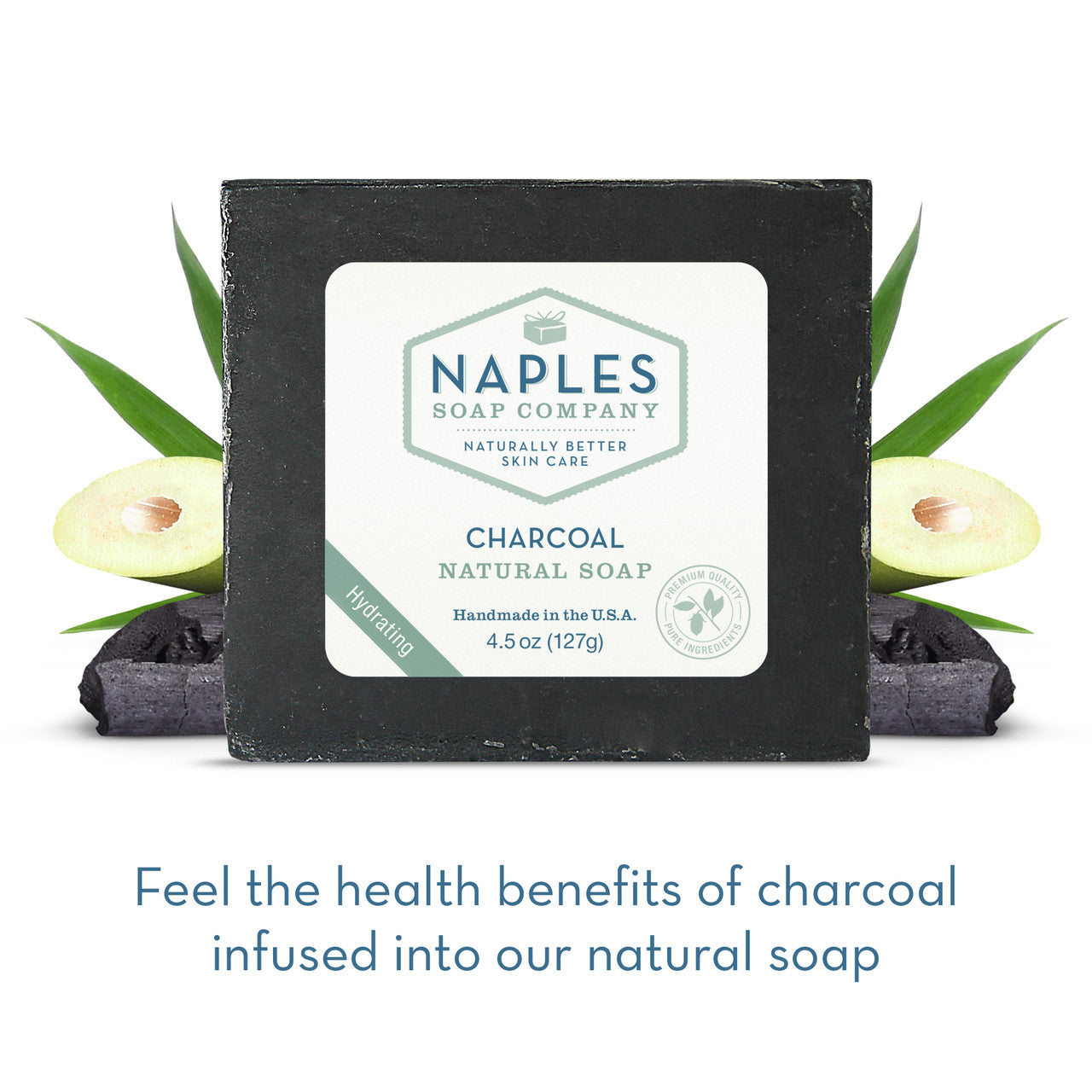 Charcoal Natural Soap Short Description