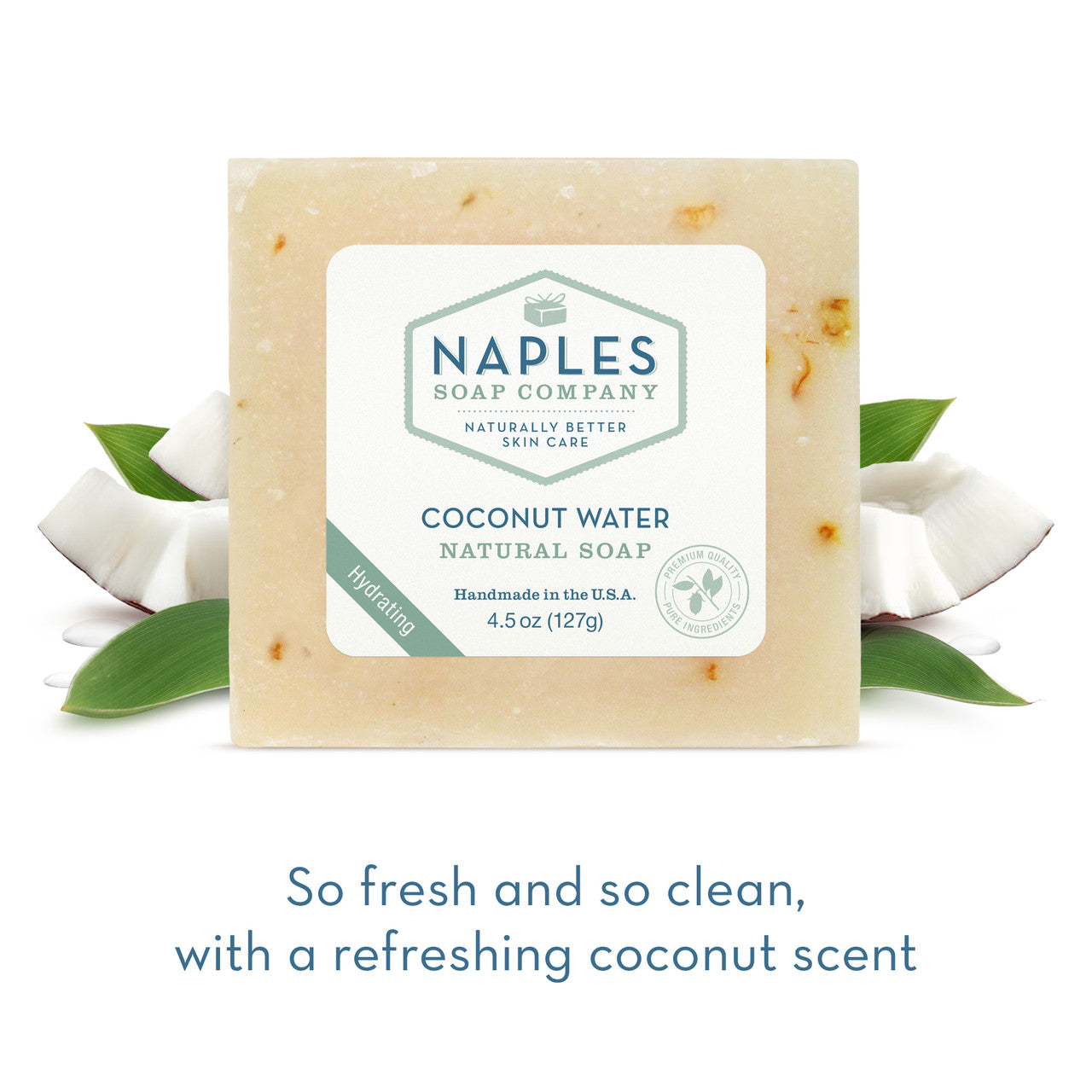 Coconut Water Natural Soap Short Description