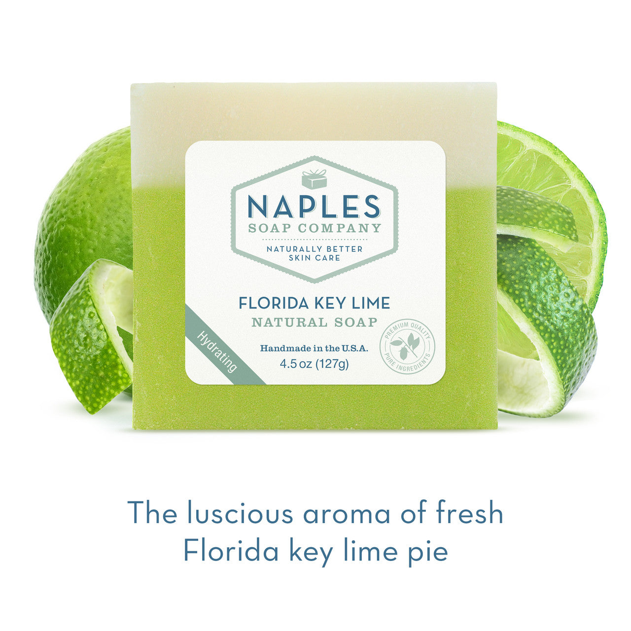 Florida Key Lime Natural Soap Short Description