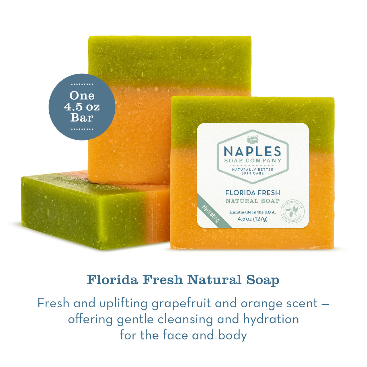 Florida Fresh Natural Soap Description