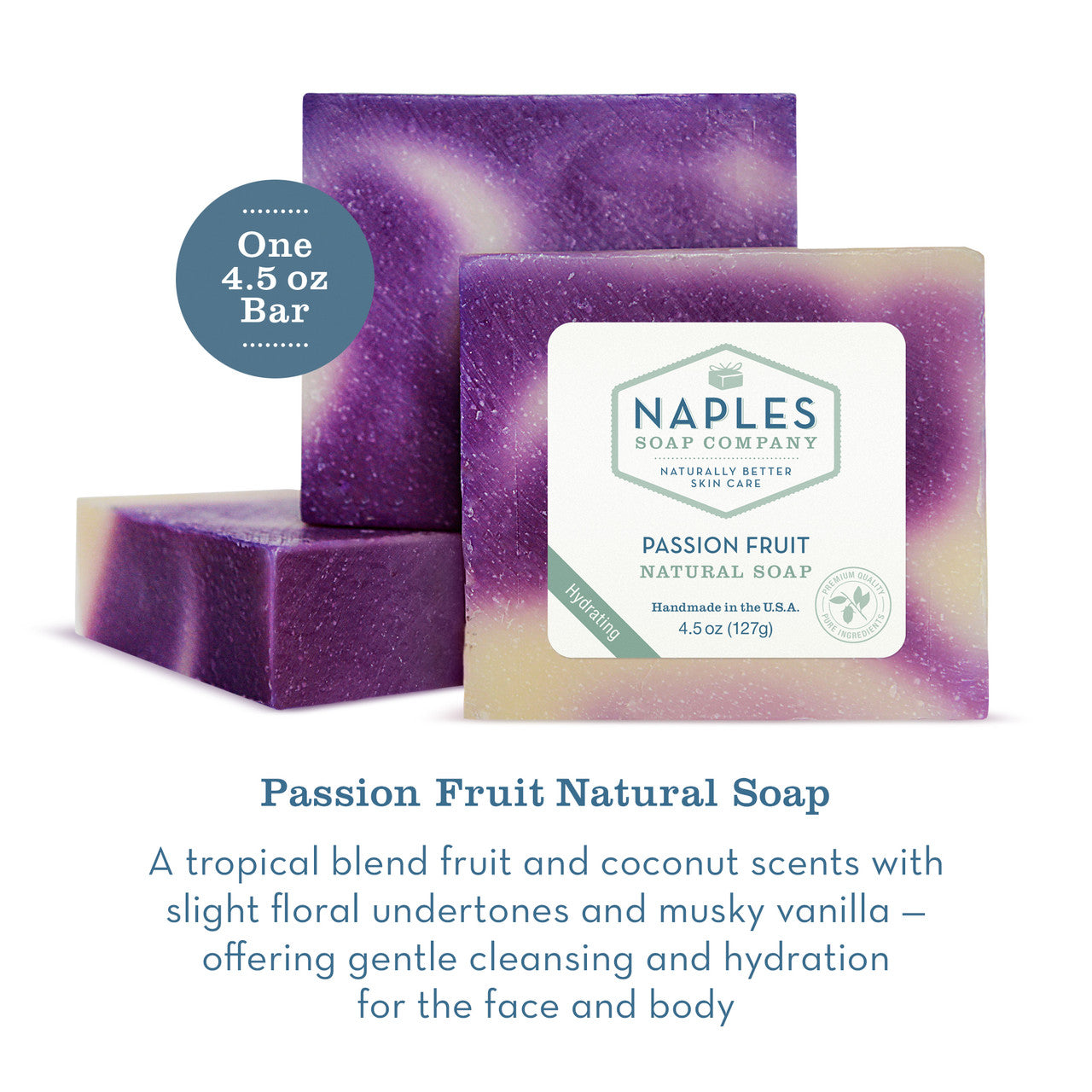 Passion Fruit Natural Soap Description