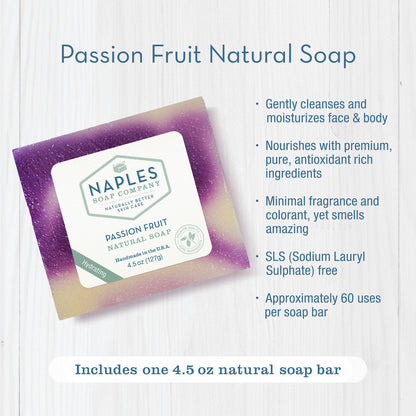 Passion Fruit Natural Soap Key Benefits