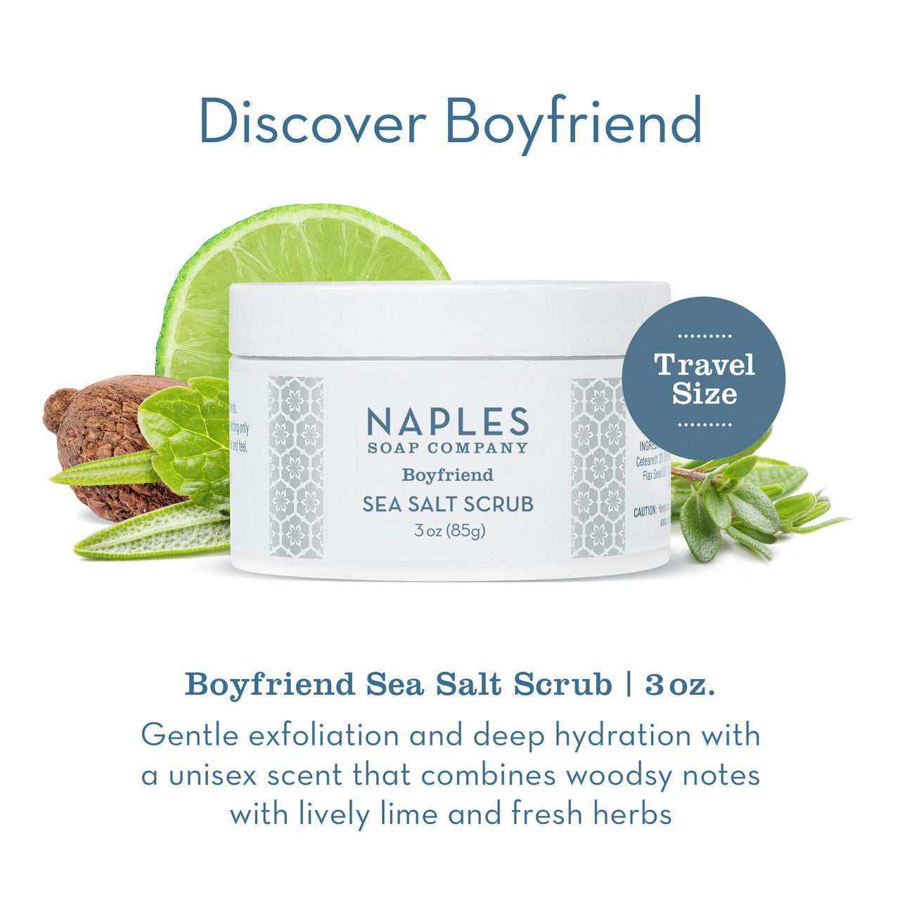 Boyfriend Sea Salt Scrub 3 oz