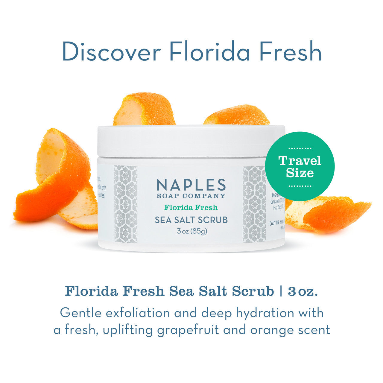 Florida Fresh Sea Salt Scrub 3 oz