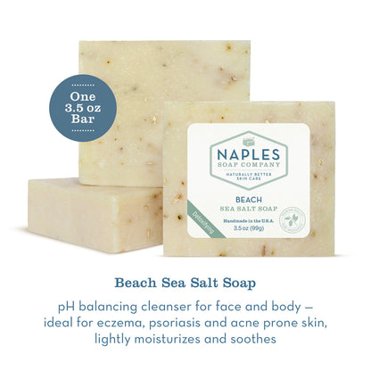 Beach Sea Salt Soap Description