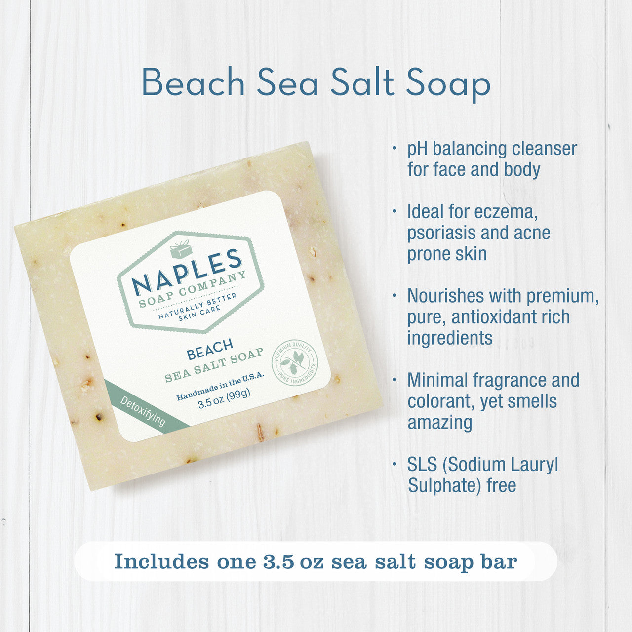 Beach Sea Salt Soap Key Benefits