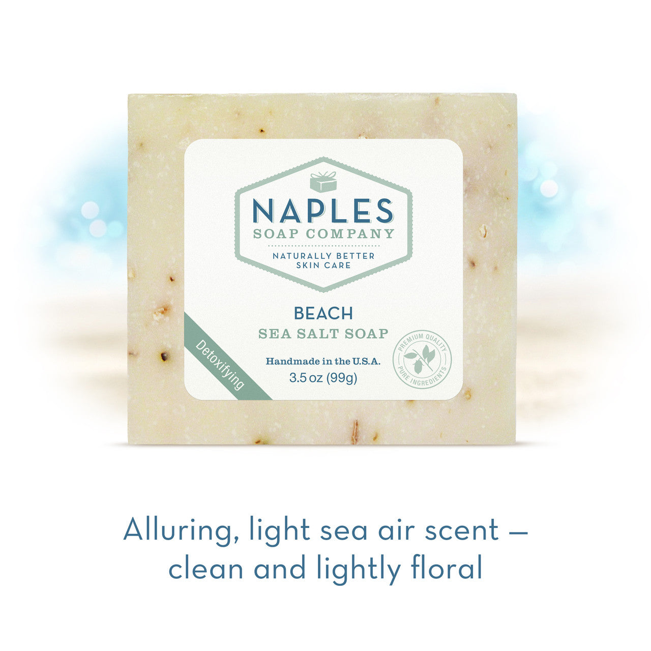 Beach Sea Salt Soap Short Description