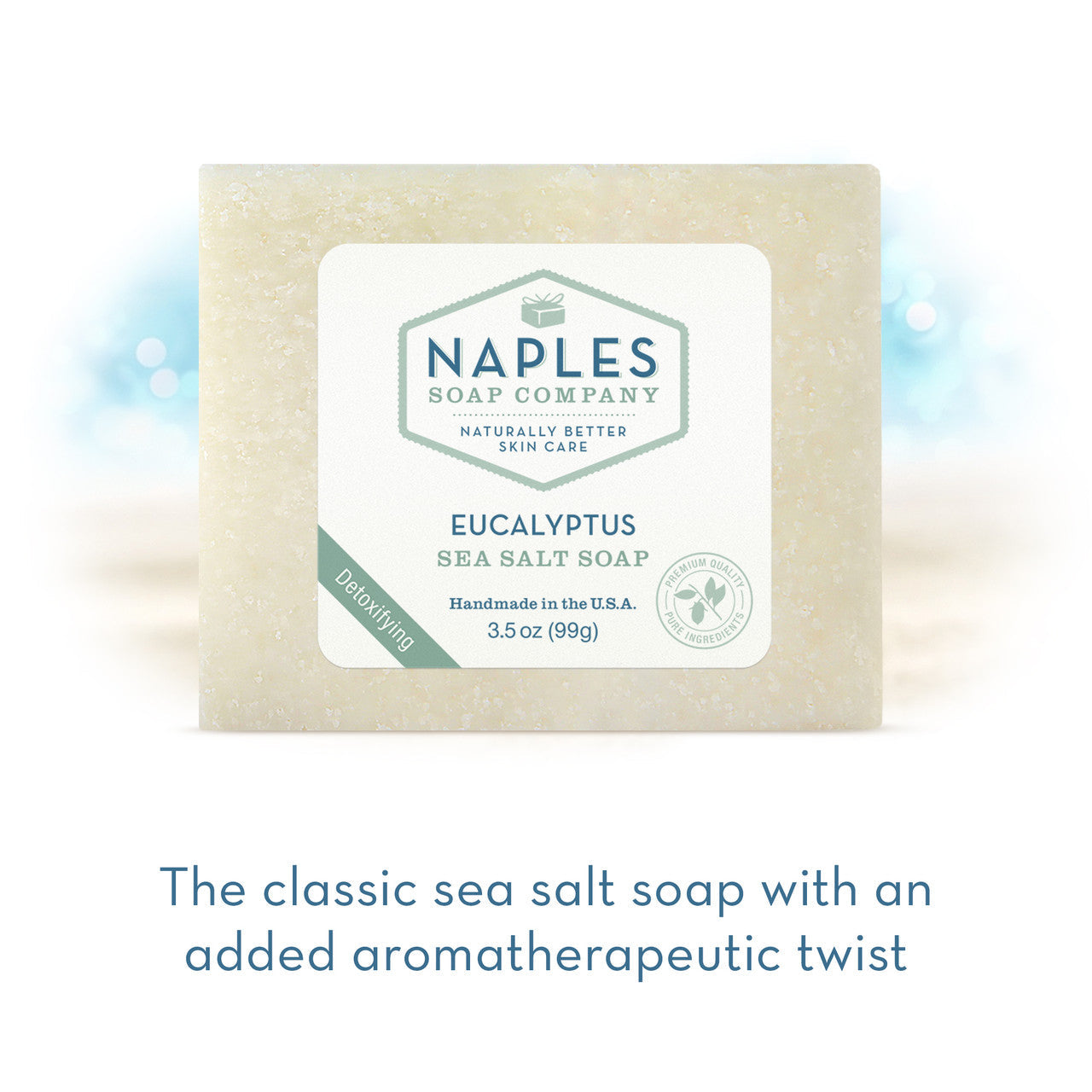 Eucalyptus Sea Salt Soap Short Description