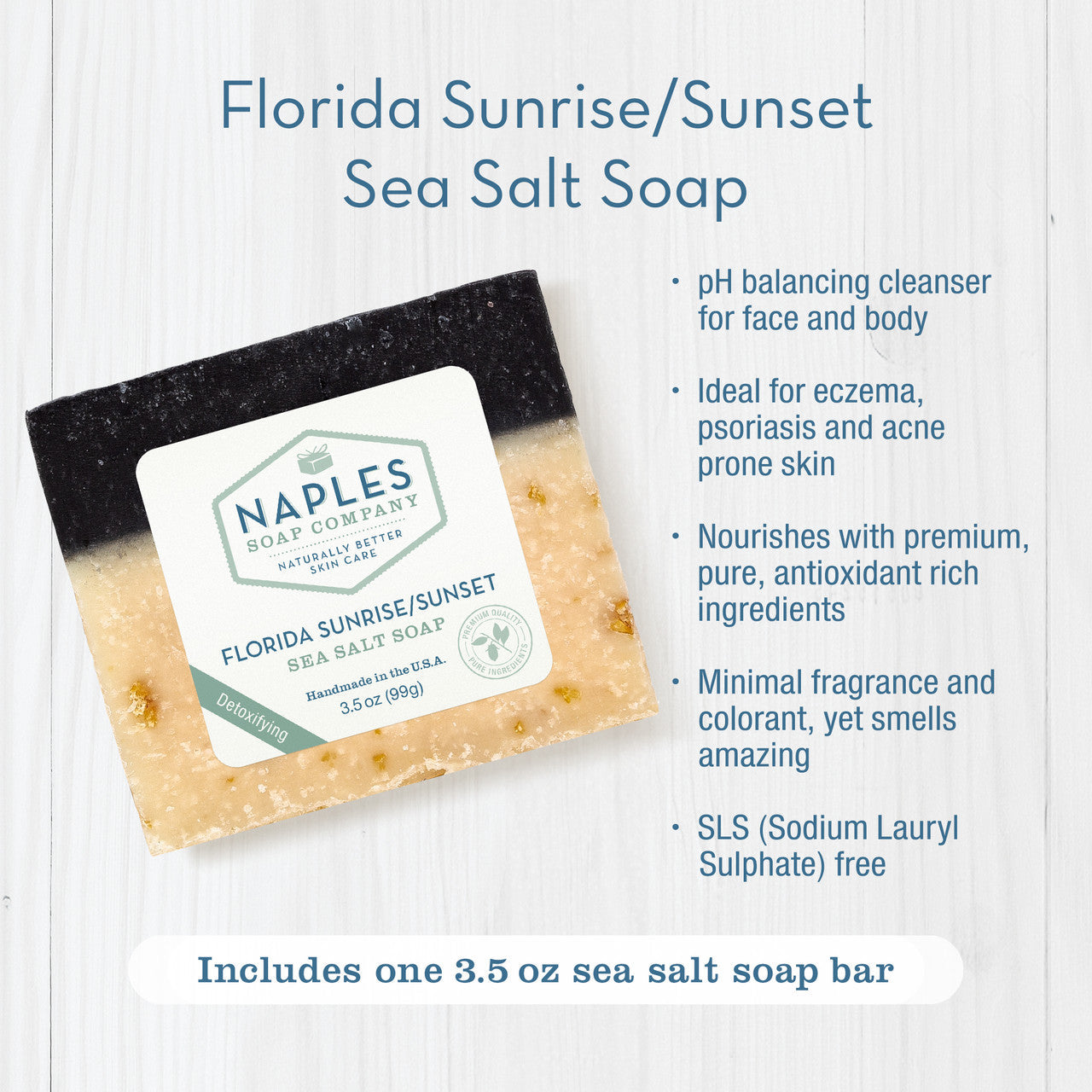 Florida Sunrise Sunset Sea Salt Soap Key Benefits