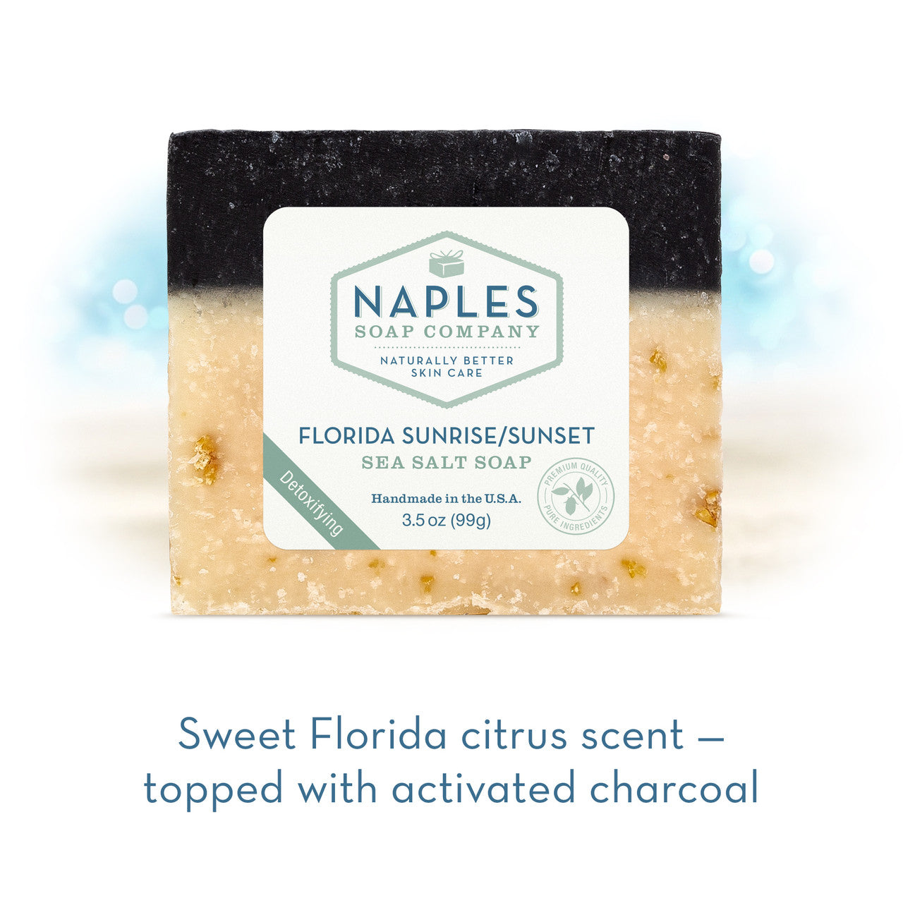 Florida Sunrise Sunset Sea Salt Soap Short Description