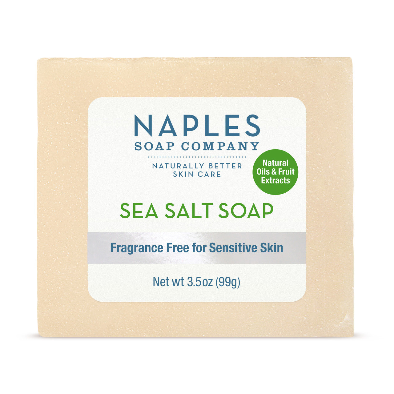 Fragrance Free Sea Salt Soap 3.5 oz