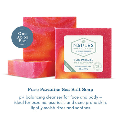 Pure Paradise Sea Salt Soap Description