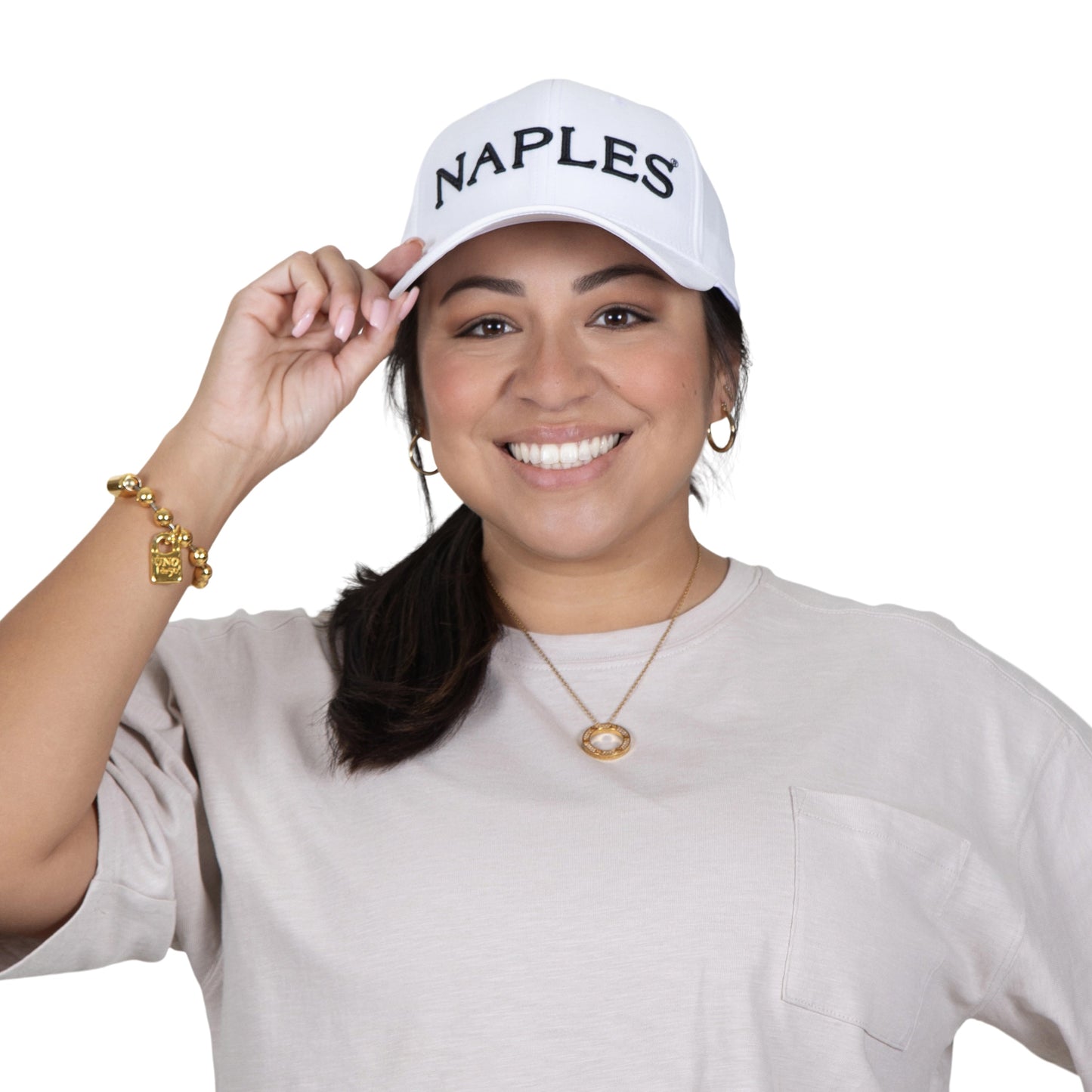White Naples Tech Hat