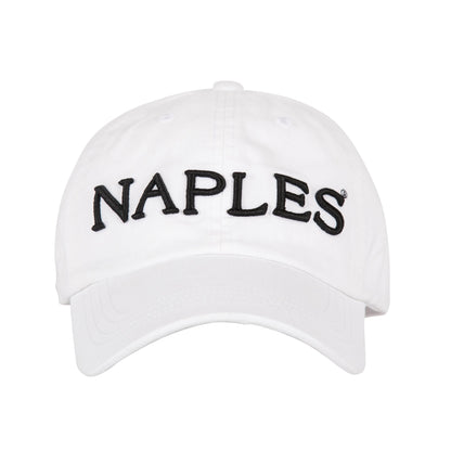 White Naples Cotton Baseball Cap