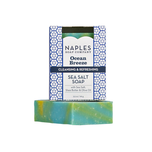 Ocean Breeze Sea Salt Soap Hero
