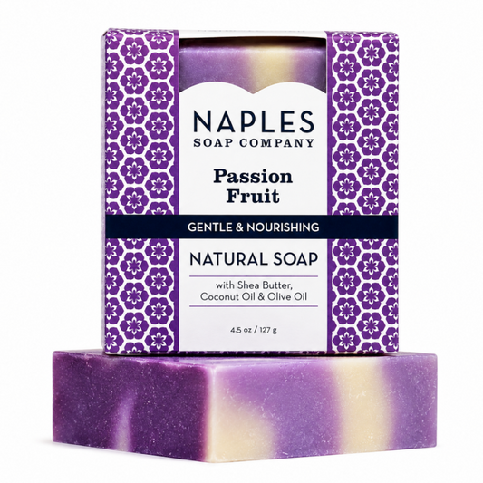 Passion Fruit Natural Soap Hero