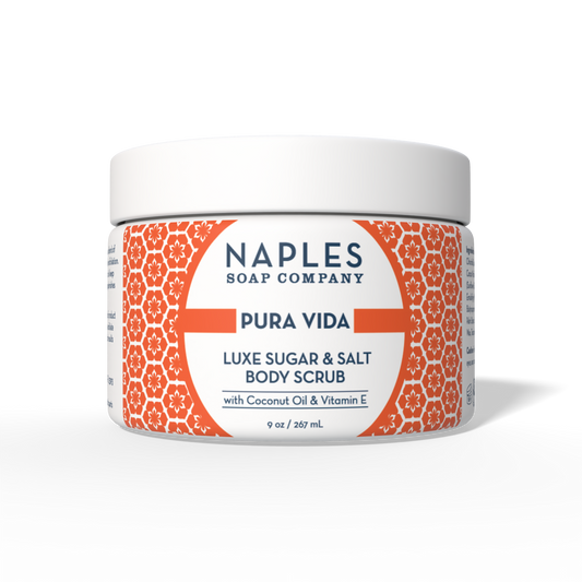 Pura Vida Luxe Sugar & Salt Body Scrub 9 oz