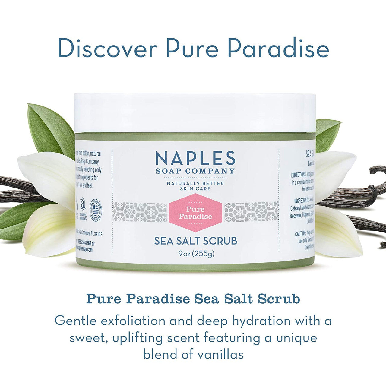 Pure Paradise Sea Salt Scrub Description