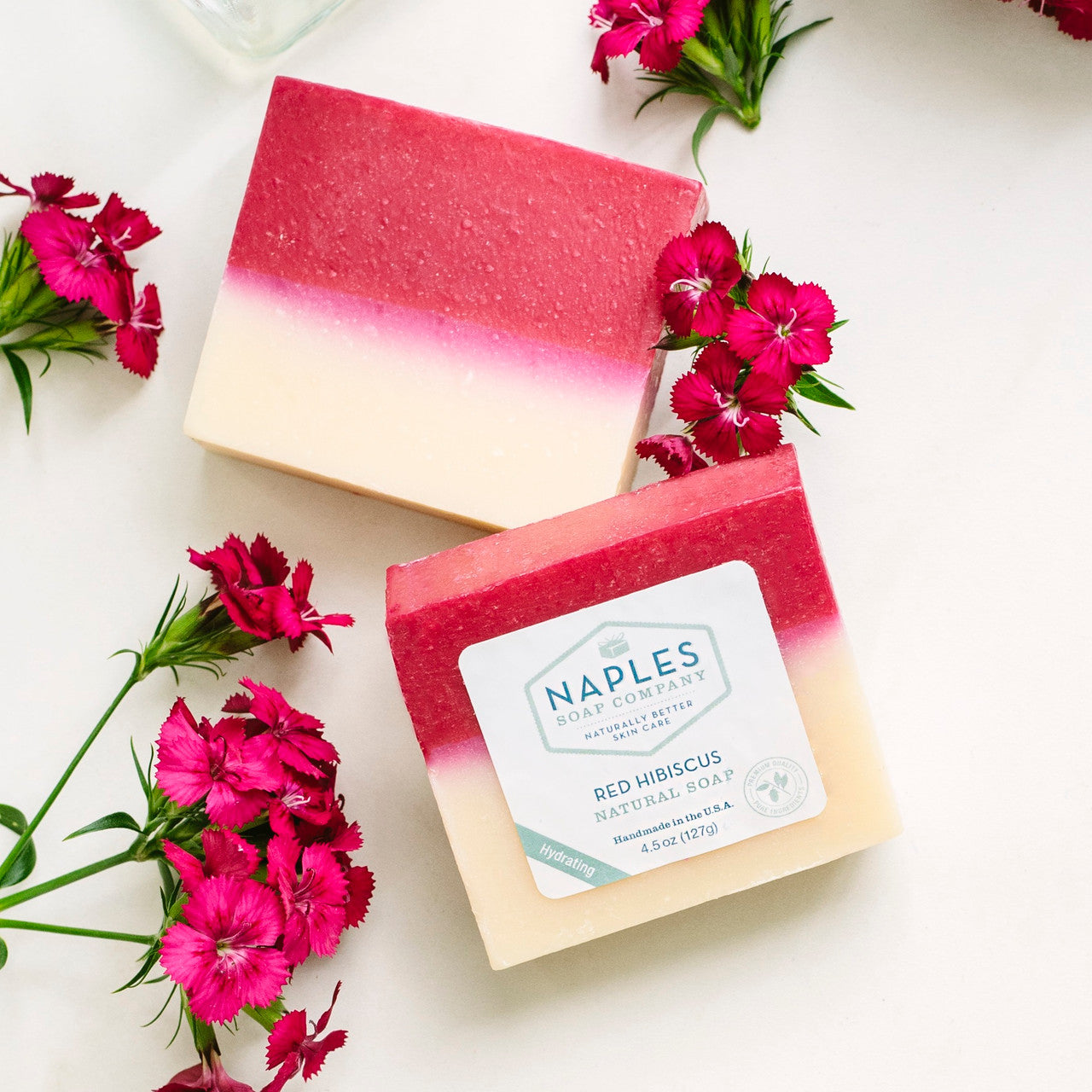 Red Hibiscus Natural Soap