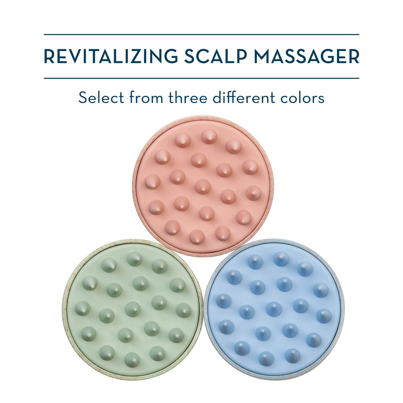 Pink Revitalizing Scalp Massager Colors