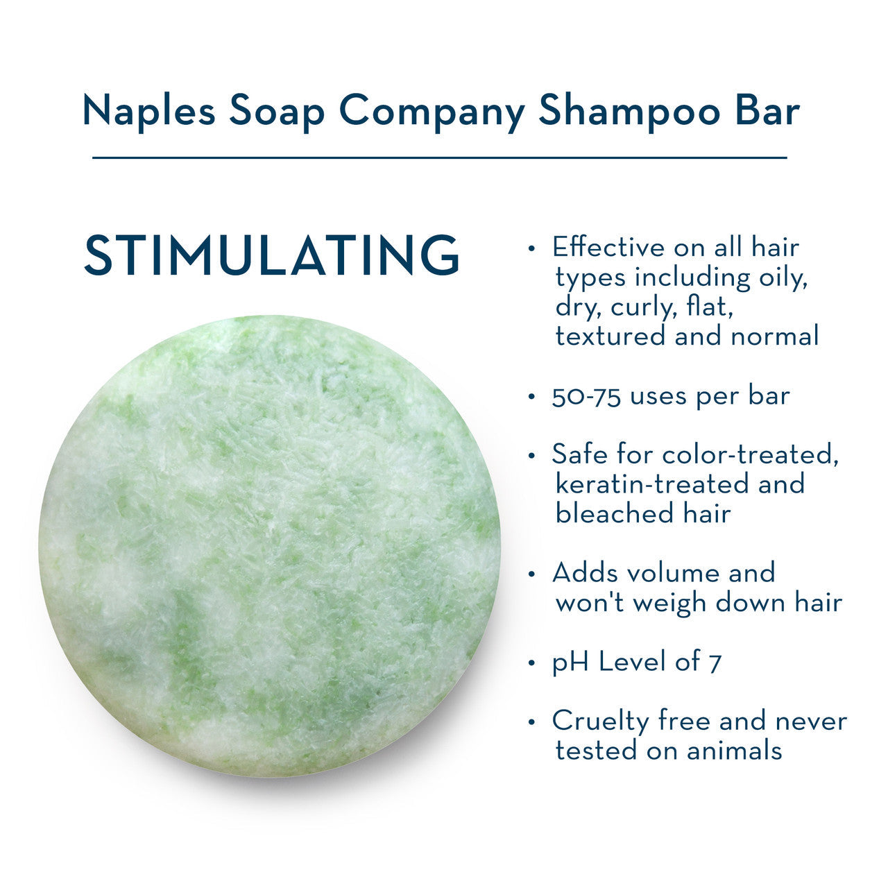 Stimulating Shampoo Bar Description