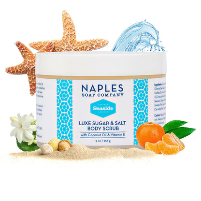 Seaside Luxe Sugar & Salt Body Scrub - Scent