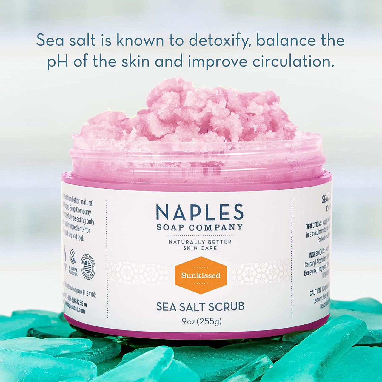 Sunkissed Sea Salt Scrub Benefits