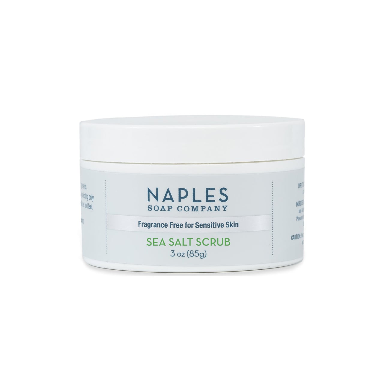 Fragrance Free Sea Salt Scrub 3 oz