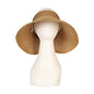 Khaki Foldable Travel Visor Front