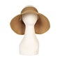 Khaki Foldable Travel Visor Front