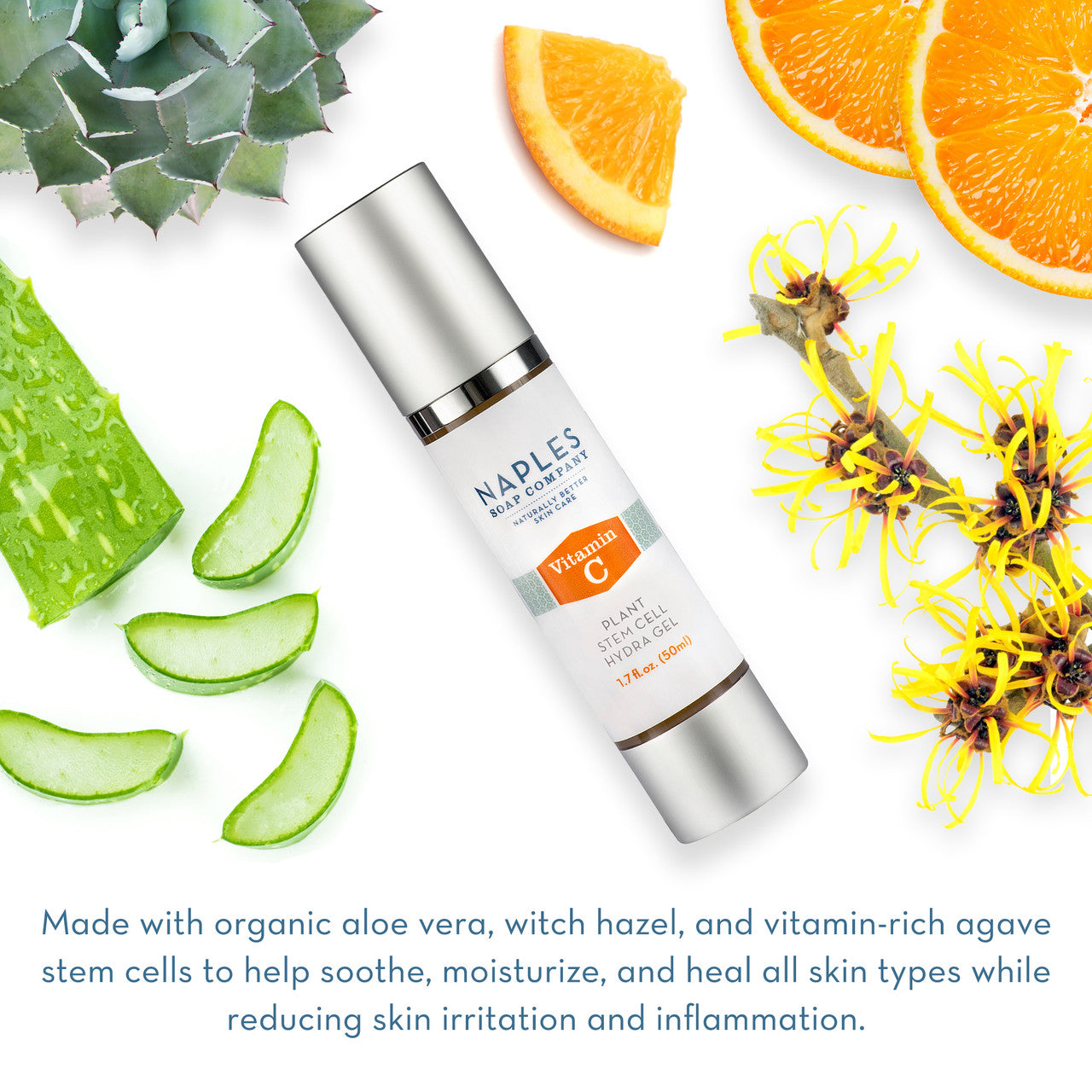 Vitamin C Plant Stem Cell Hydra Gel 1.7 oz Ingredients