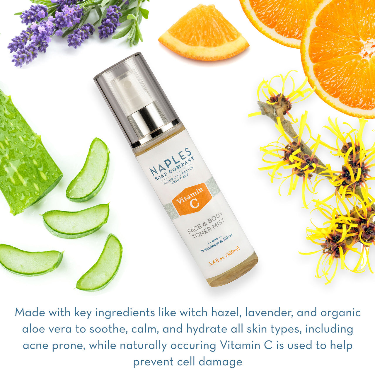 Vitamin C Face & Body Toner Mist Ingredients