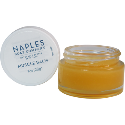 Muscle Balm Tester Open